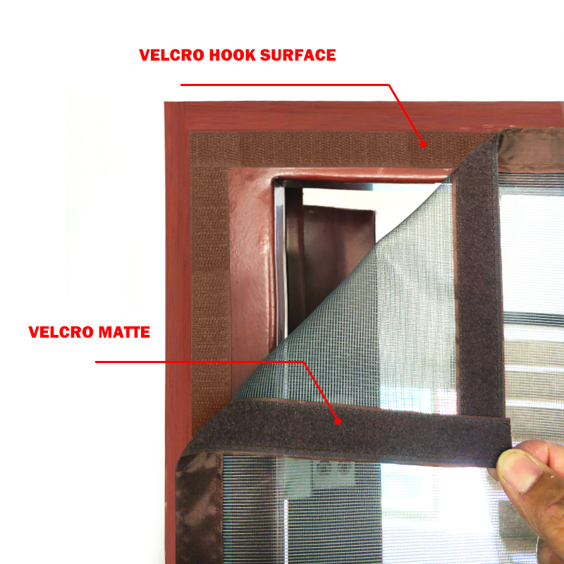 2021 New Magnetic Screen Door Curtain Anti-Mosquito Net Fly Insect Screen Mesh Automatic Closing Custom Size Easy Installation