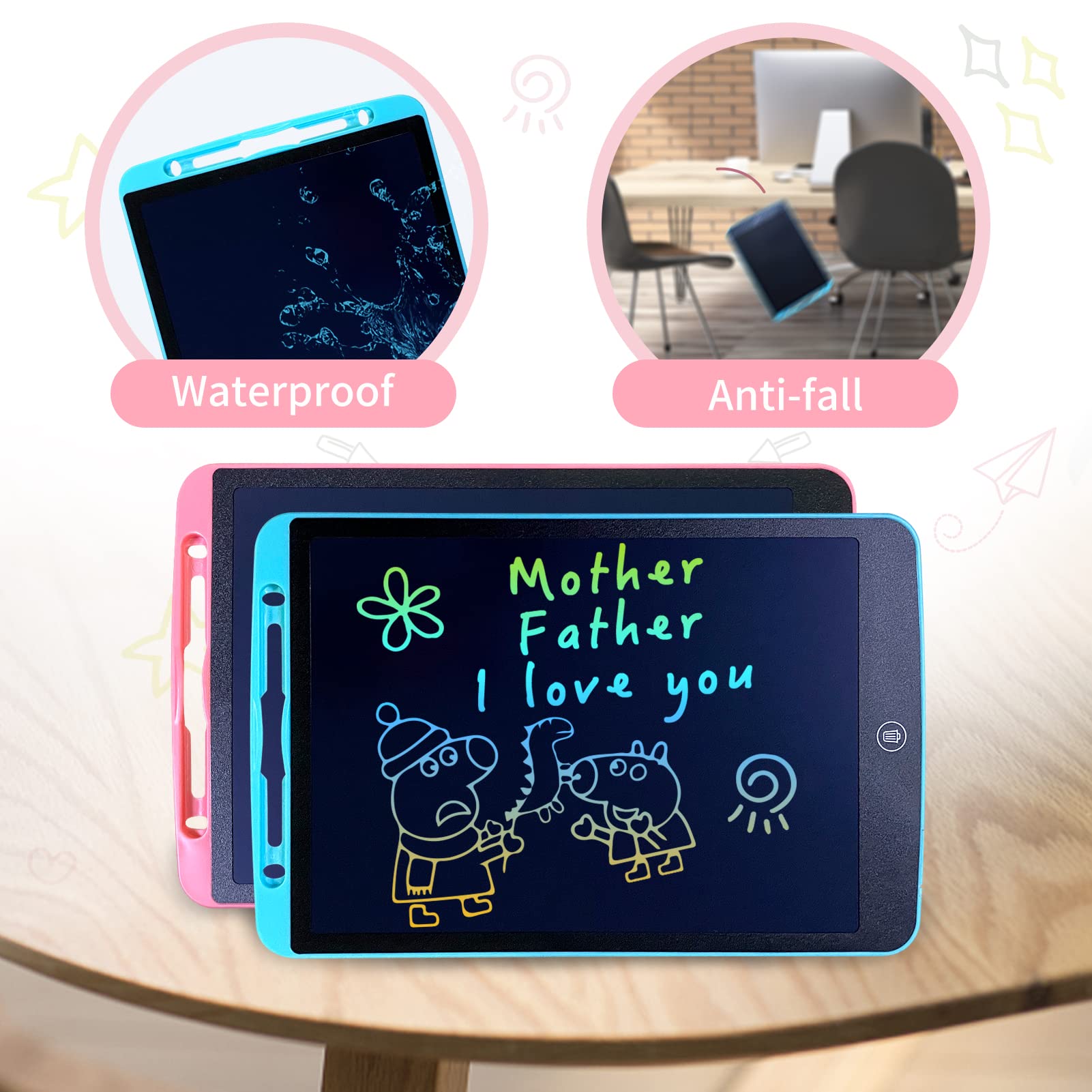 8.5/10/12inch Writing Tablet Drawing Board Children's Graffiti Sketchpad Toys Drawing Pad Lcd Kids Baby Toys Educational Toys
